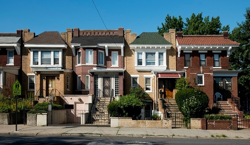 Greek Town dans le Queens, New York 