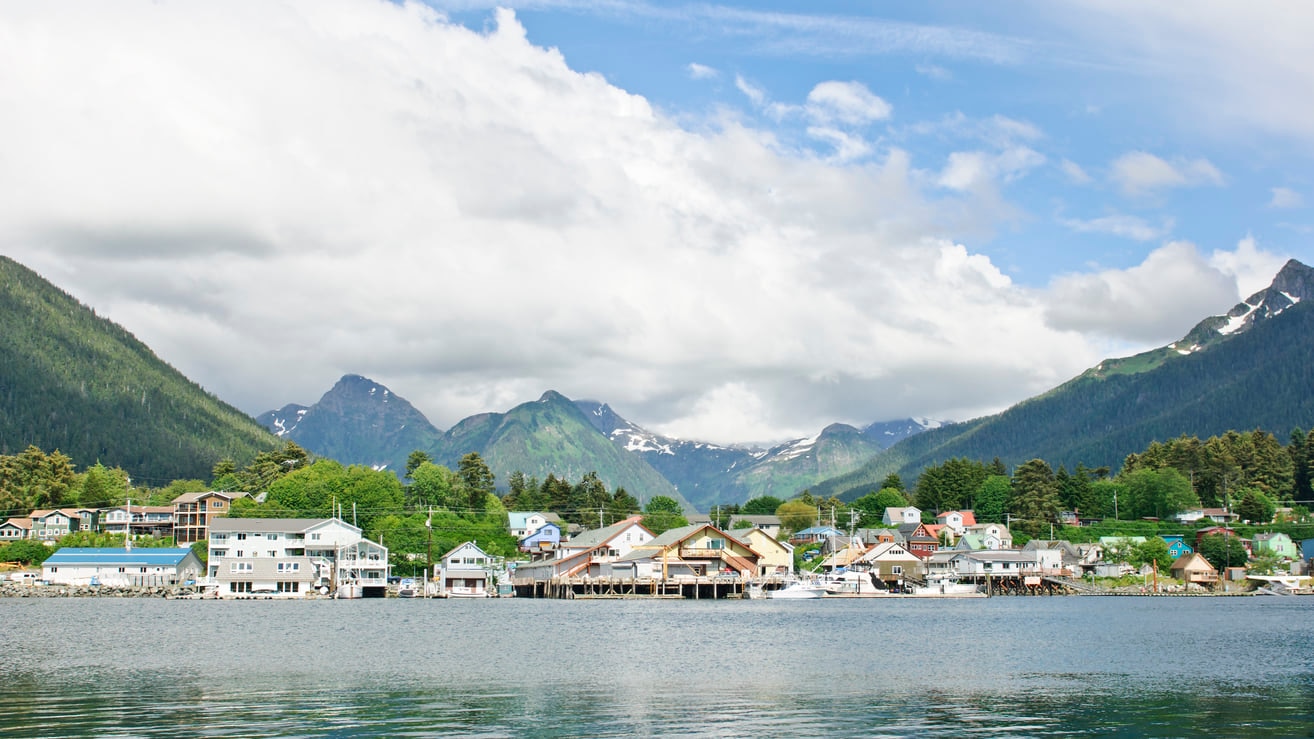 Sitka ： Um lugar onde a natureza e a civilização coincidem