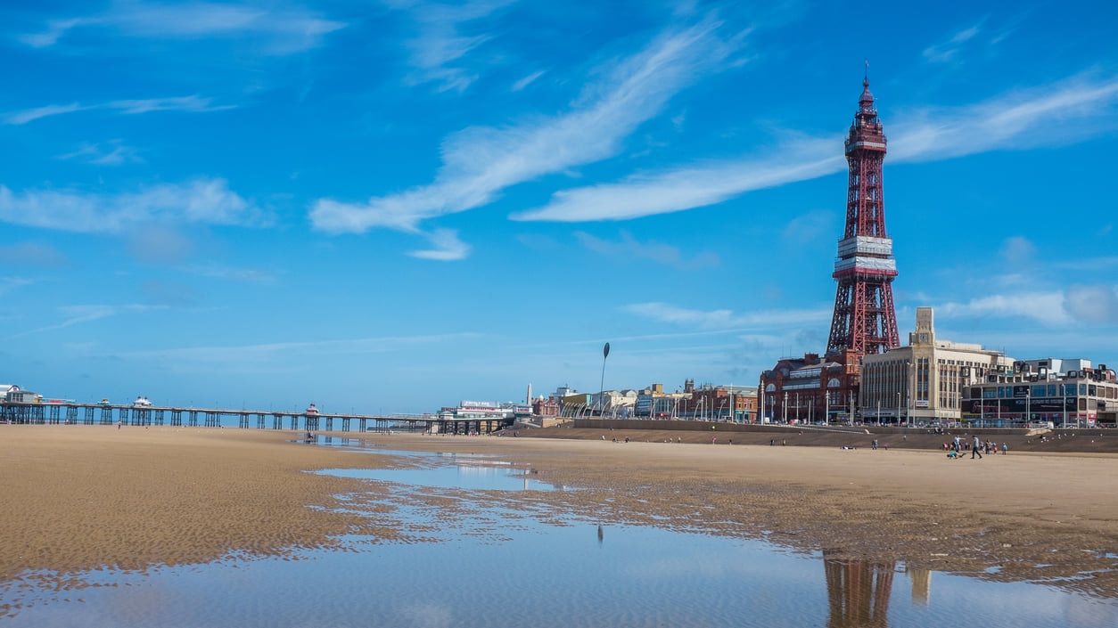 Blackpool: uma das cidades costeiras mais importantes da Grã