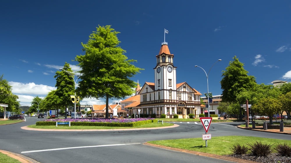 Rotorua: le centre de la culture maorie sur l'île du Nord de la Nouvelle-Zélande