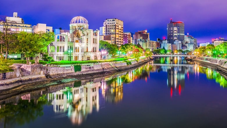 Um senso de história e luz: top 5 manchas noturnas na prefeitura de Hiroshima, incluindo o lindamente iluminado Dome da Bomba Atômica
