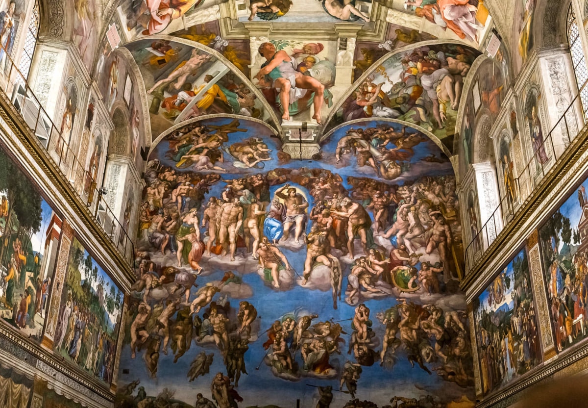 Explication complète de la chapelle Sixtine: le chef-d'œuvre de Michel-Ange «The Last Judgment»