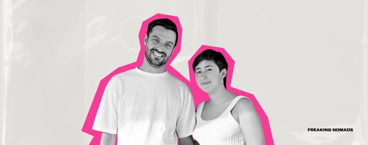 Una entrevista con la pareja detrás de 'Freaking Nomads': desde su boletín lleno de contenido 'de la vida real' a la depresión posterior al viaje, el poder de las rutinas y los caminos no convencionales