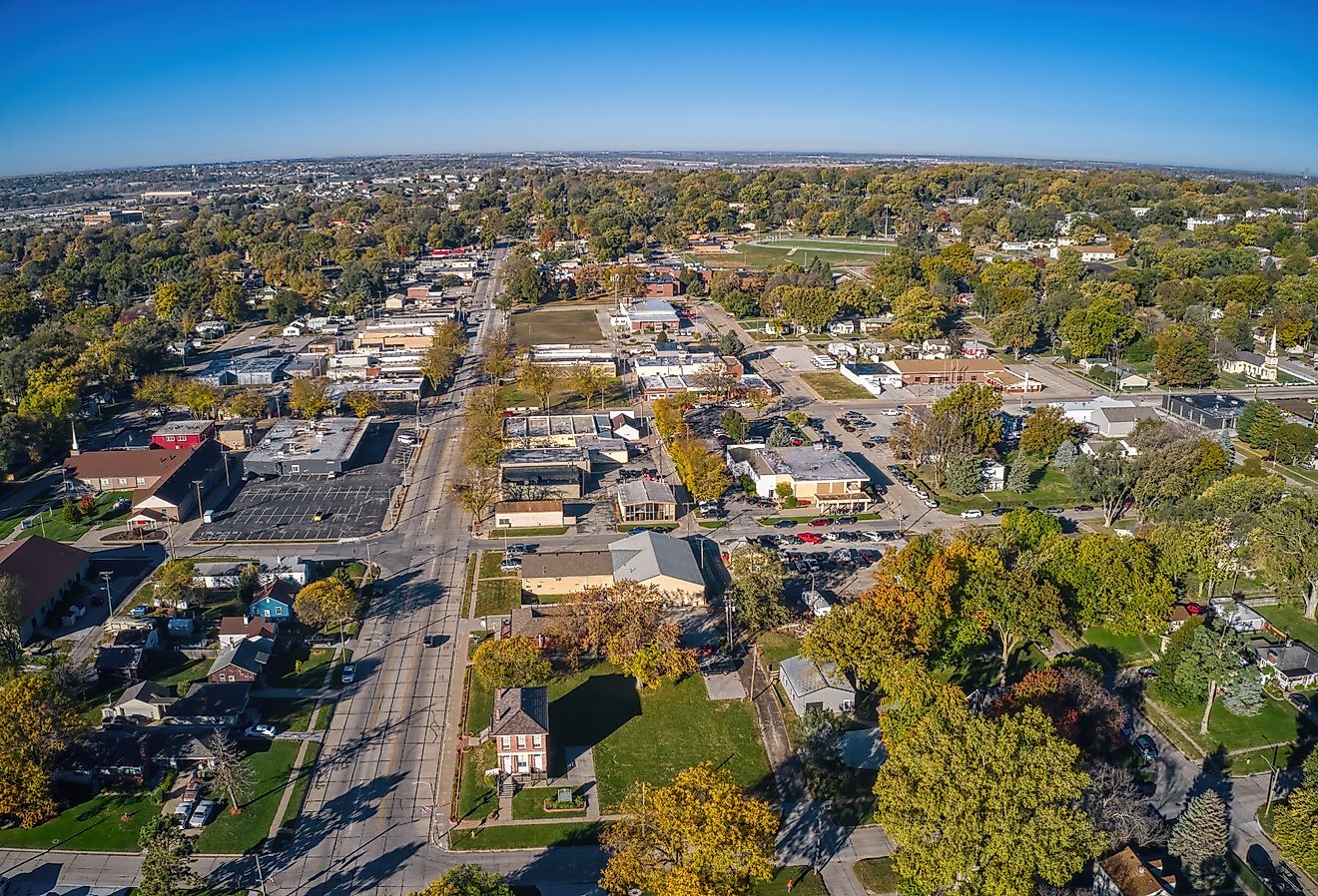 Cette ville du Nebraska est plus ancienne que l'État lui-même