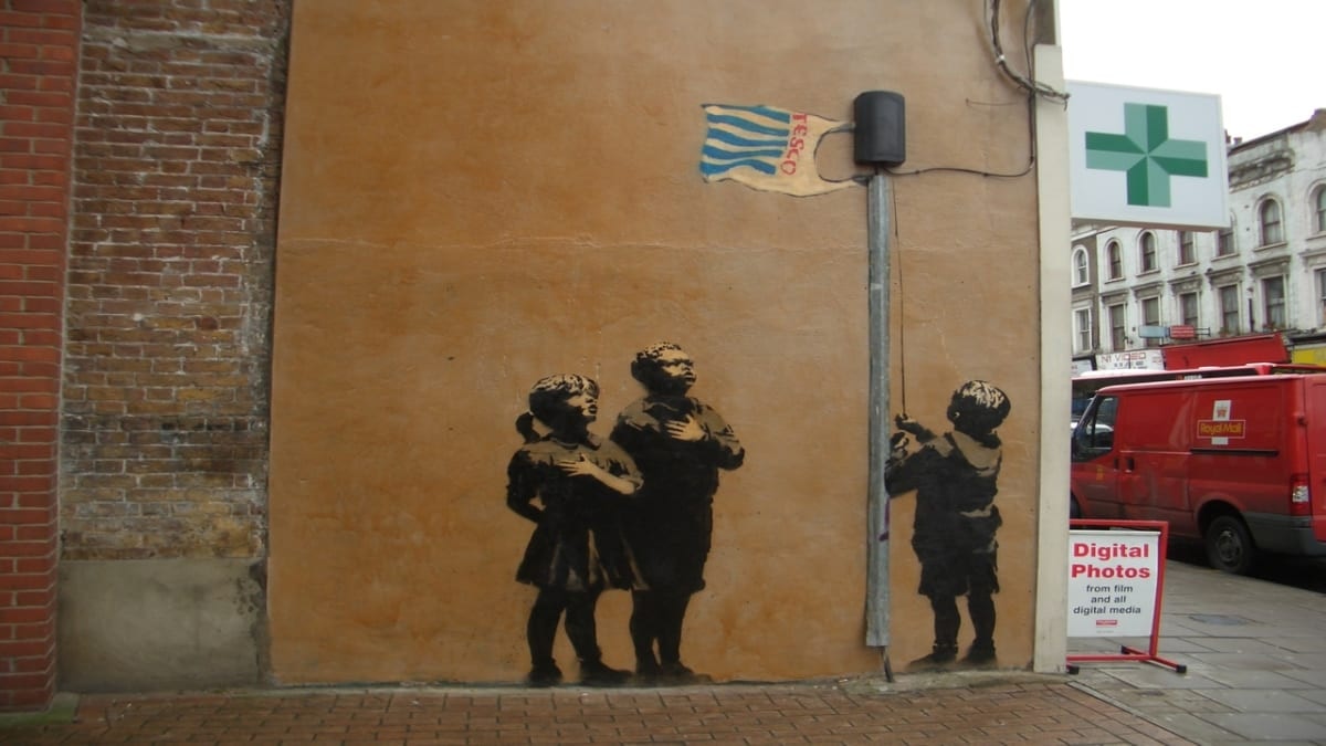 [Londres] Onde encontrar o trabalho de arte de Banksy ｜ Guia de acesso incluído!