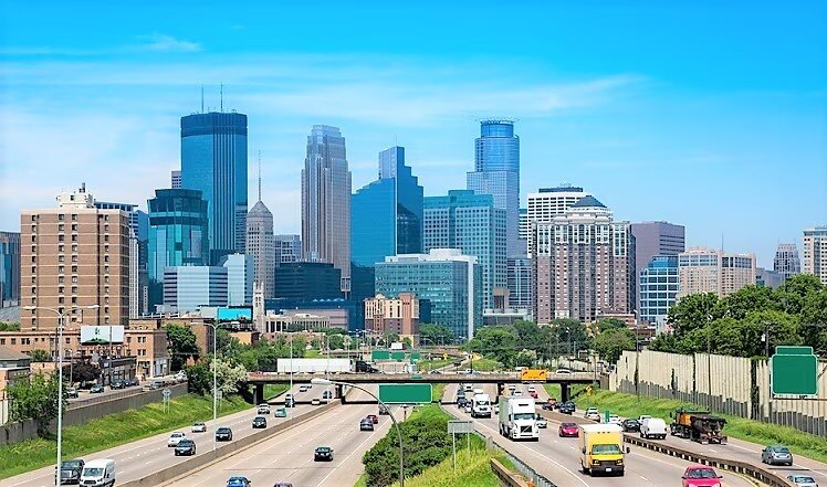 Souvenirs populaires de Minneapolis, la ville de la ville du «Mall of America»