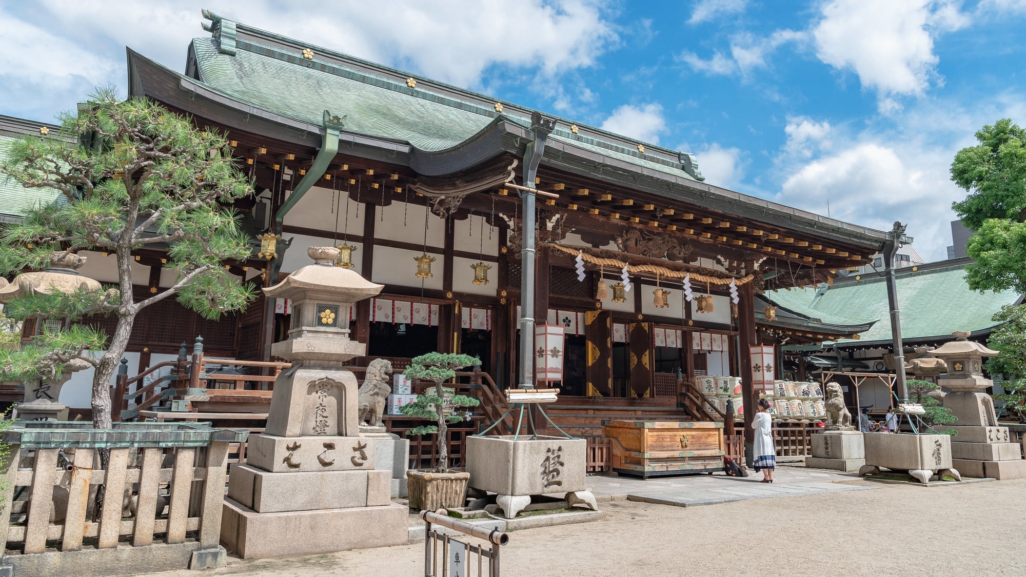 Visitez Osaka Tenmangu pour l'exorcisme! Un point d'alimentation populaire classique avec le goshuin populaire (Stamps de phoque)