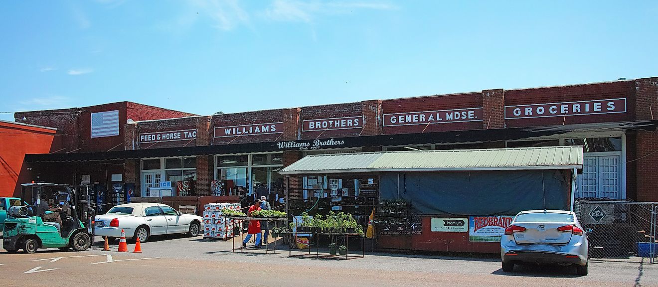 8 magasins généraux anciens du Mississippi