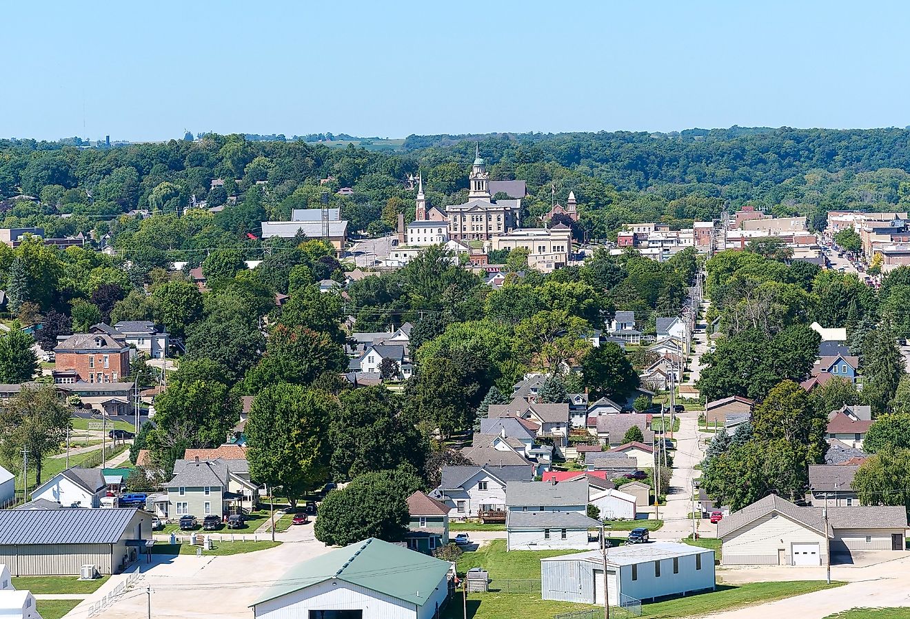 Vous ne croirai pas que cette ville est dans l'Iowa