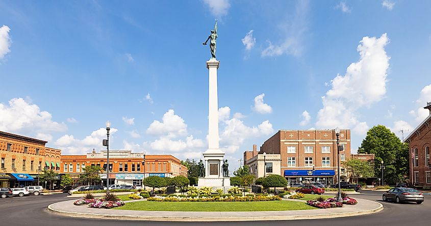 8 villes la plupart à couper le souffle de l'Indiana