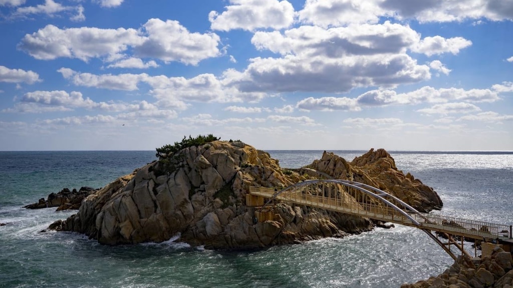 L'une des 100 meilleures attractions touristiques de la Corée: profitez d'une vue imprenable sur l'océan au parc Daewangam à Ulsan