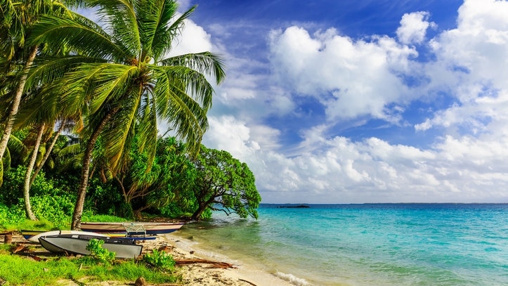 Si son recuerdos de Kiribati, ¡esto es todo! Salt de la isla de Navidad, hermosos sellos y postales