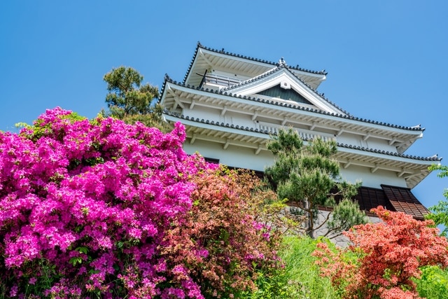 Tourisme dans la ville de Kaminoyama, préfecture de Yamagata! 5 taches remplies du charme d'une rare ville de château de printemps chaud au Japon