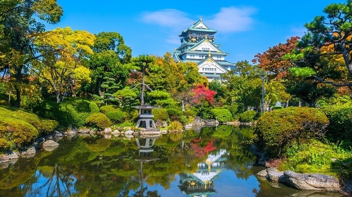 Plein de sites historiques! 5 points historiques recommandés à Osaka