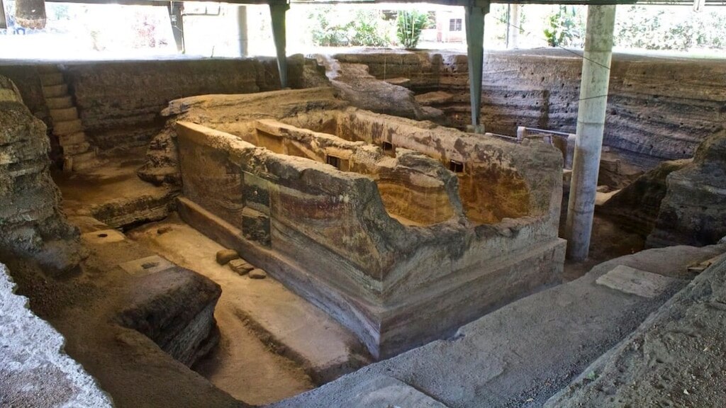 "Le bijou du site archéologique de Cerén" un site du patrimoine mondial en Amérique centrale, El Salvador