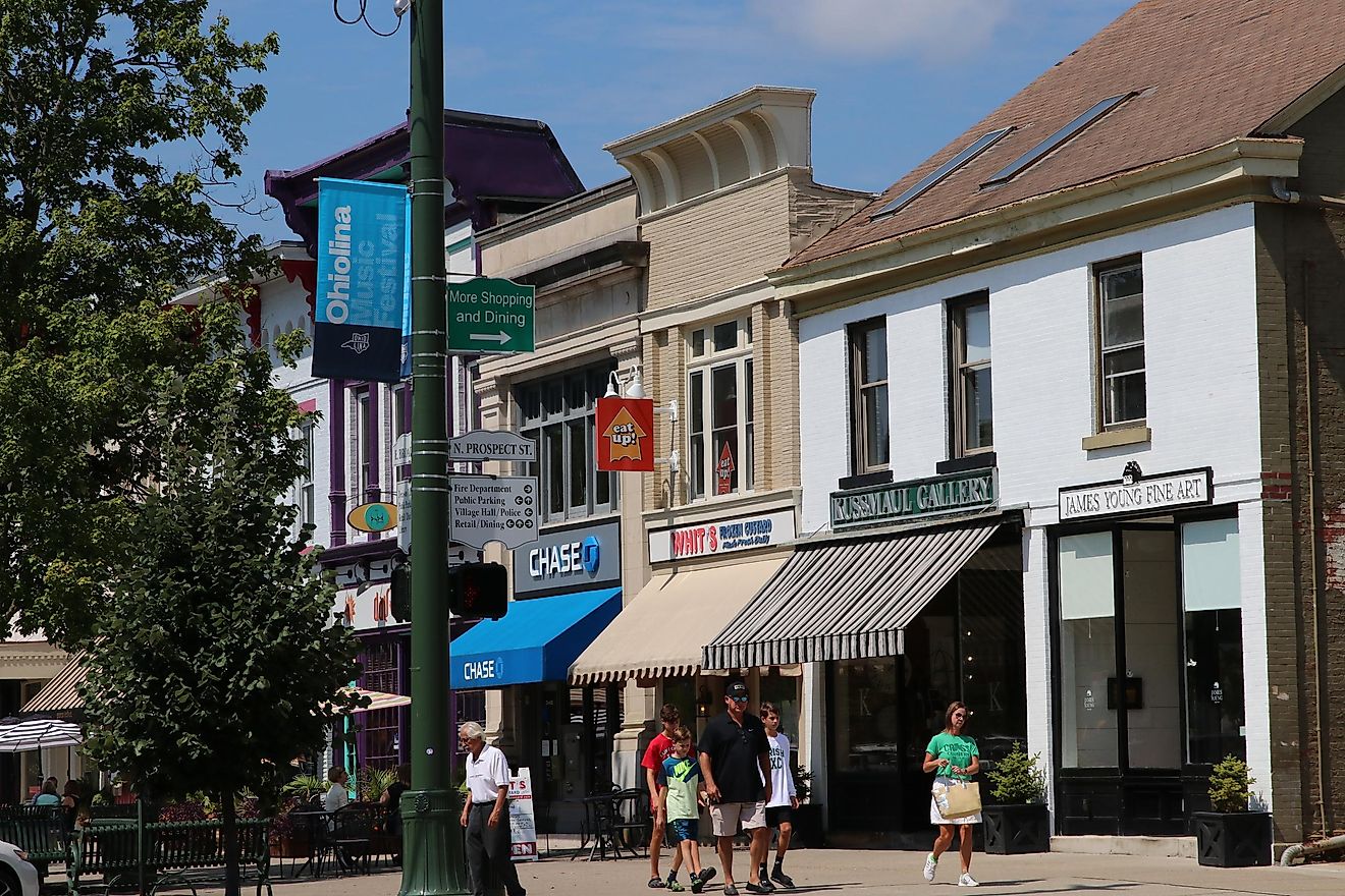 8 villes de l'Ohio avec les meilleurs quartiers du centre-ville en 2025