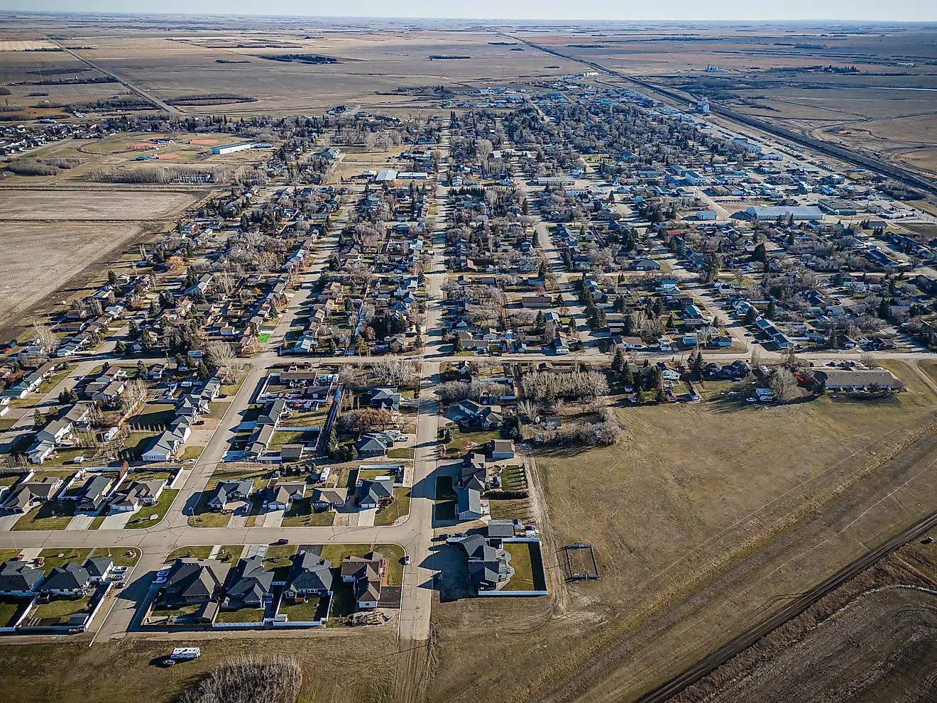 6 pequeños pueblos de cuento de hadas en las praderas