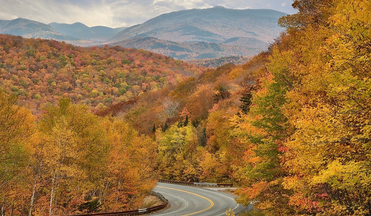 Este camino panorámico de New Hampshire es el viaje por carretera de su vida