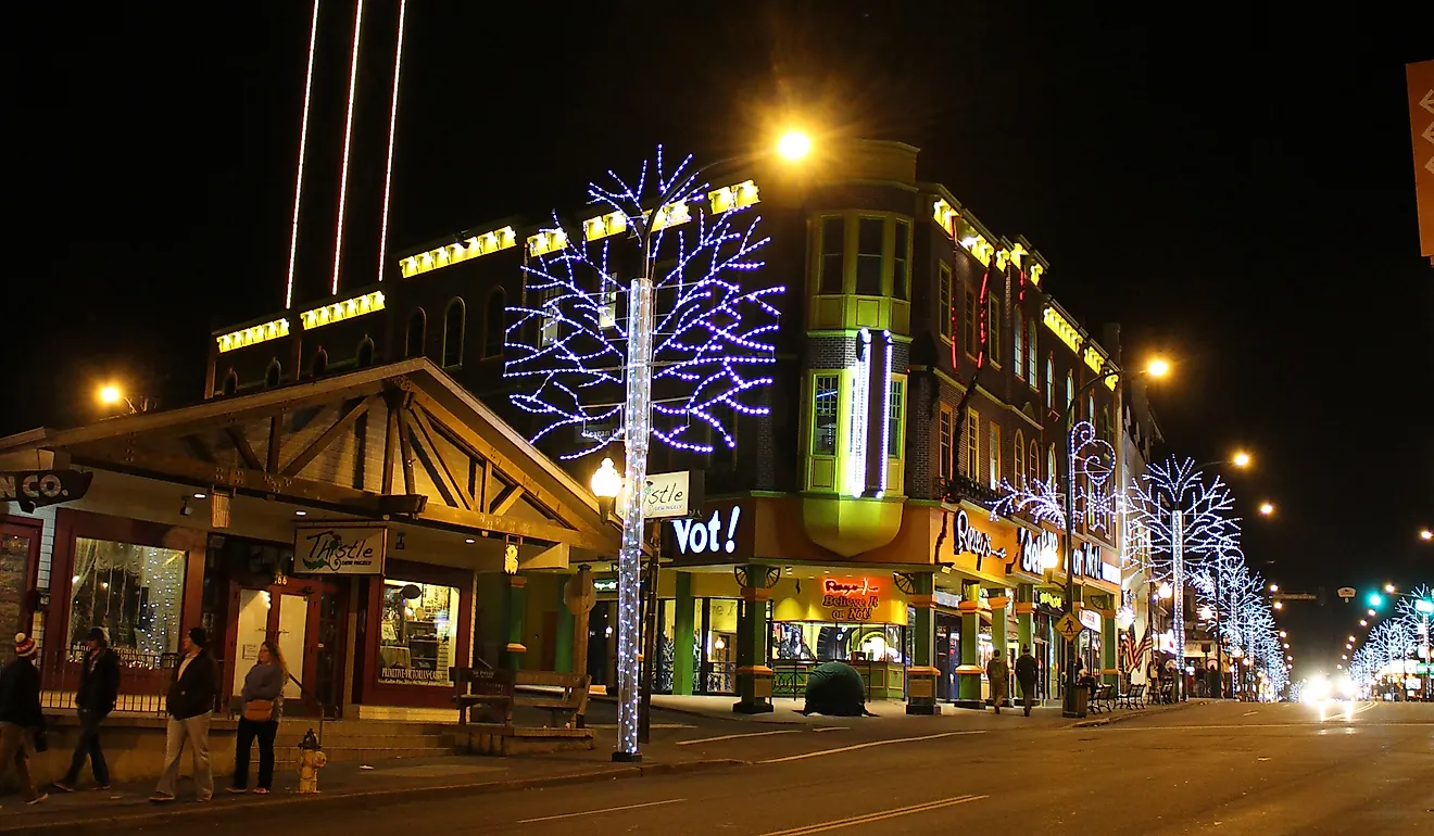 Les 6 centres-villes les plus festifs du Tennessee pour les vacances
