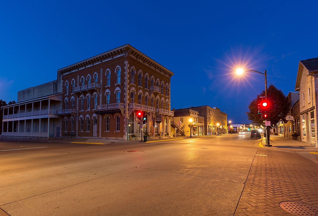 Cette petite ville de l'Iowa possède le meilleur centre-ville