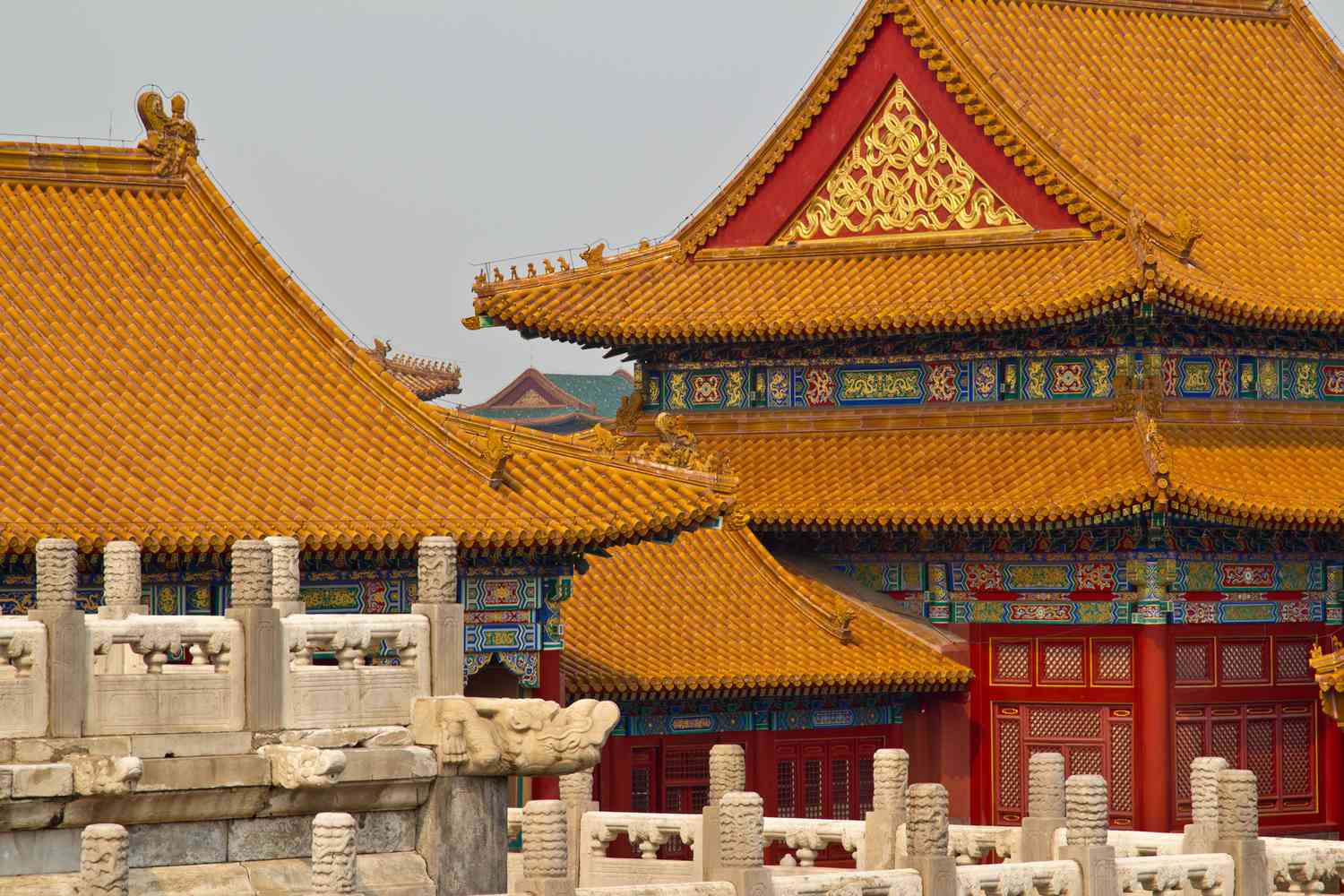 Guide des visiteurs de la ville interdite (musée du palais) à Pékin