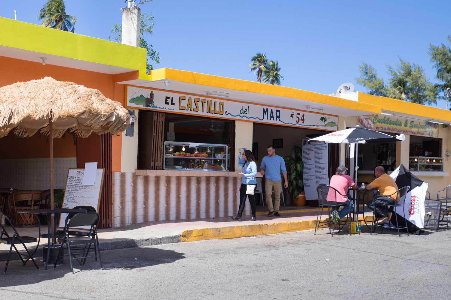 Manger aux kiosques Luquillo