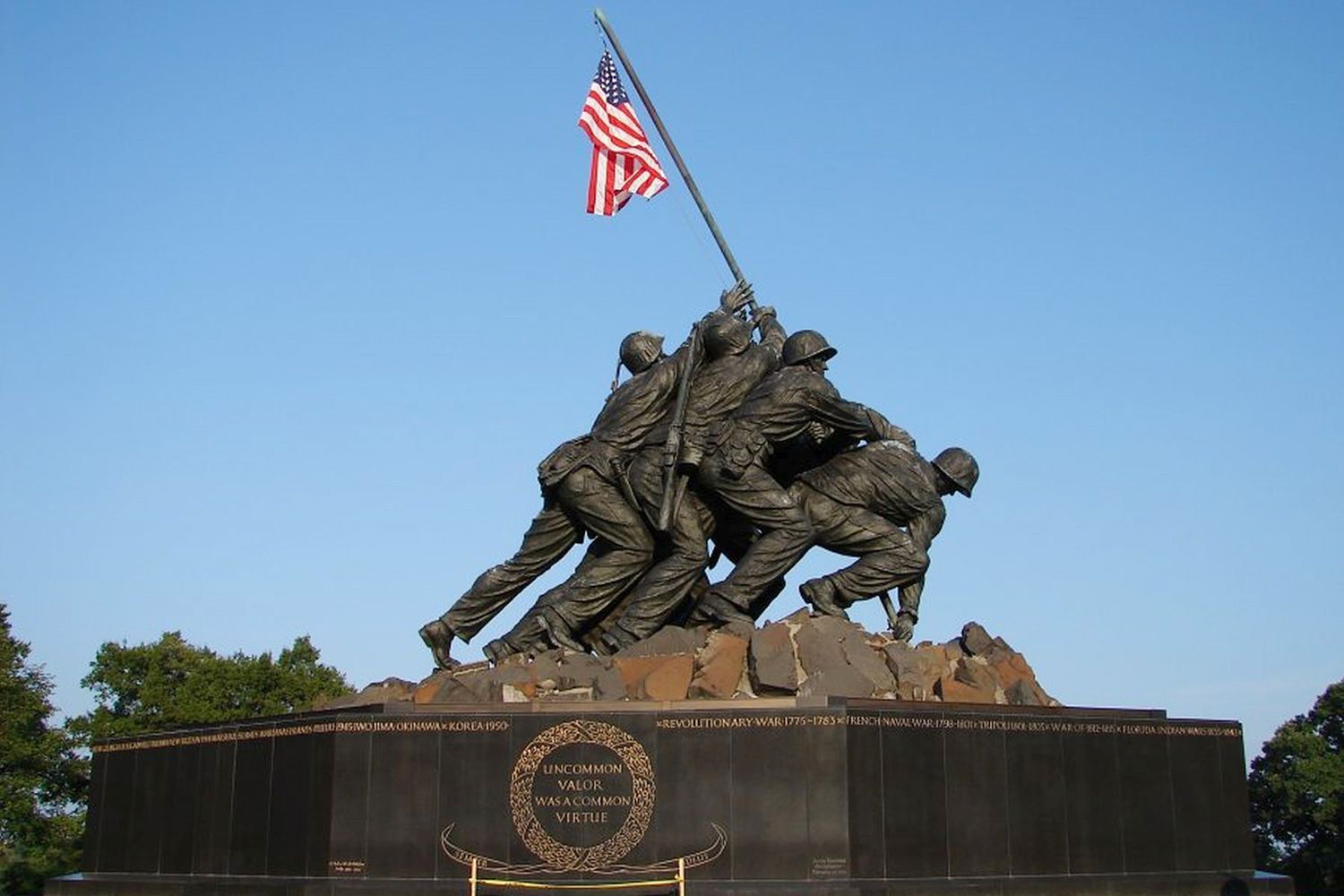 US Marine Corps Iwo Jima War Memorial