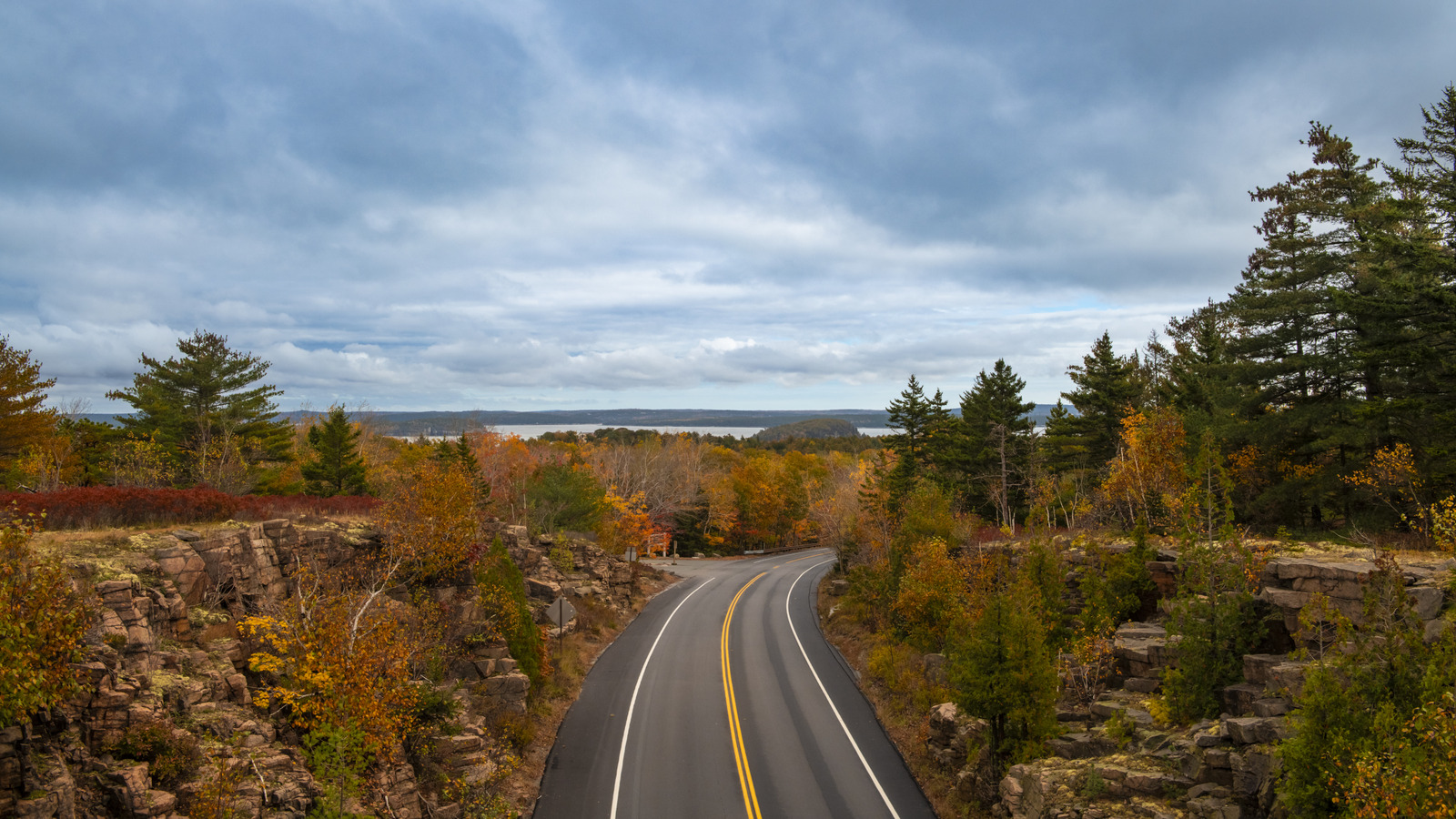 La superbe route panoramique du Maine est parfaite pour un road trip sur la côte Est