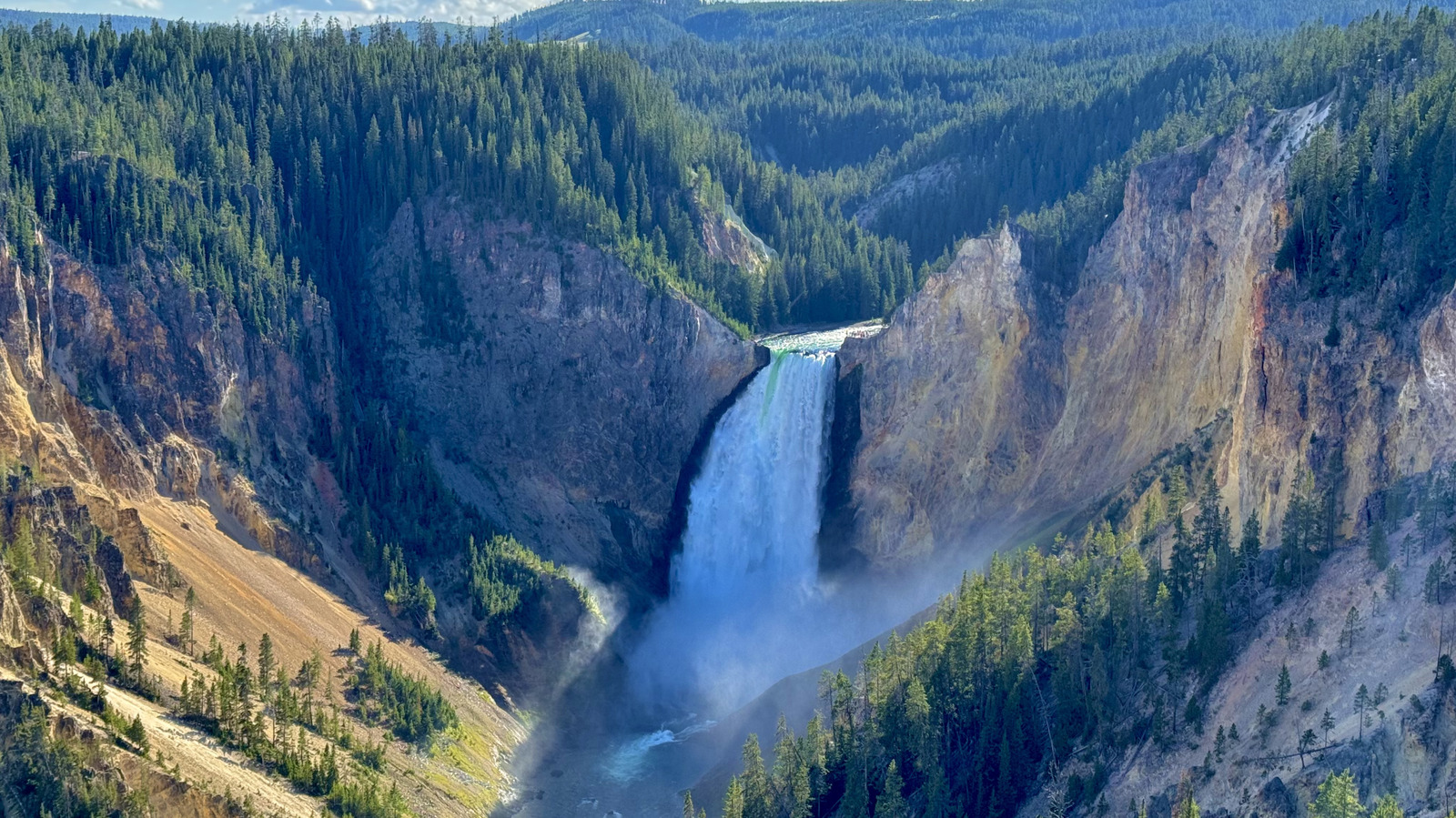 Le « Grand Canyon de Yellowstone » est un incontournable lors de la visite du parc national