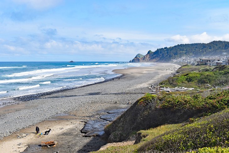 Terrains de camping sur la côte de l'Oregon